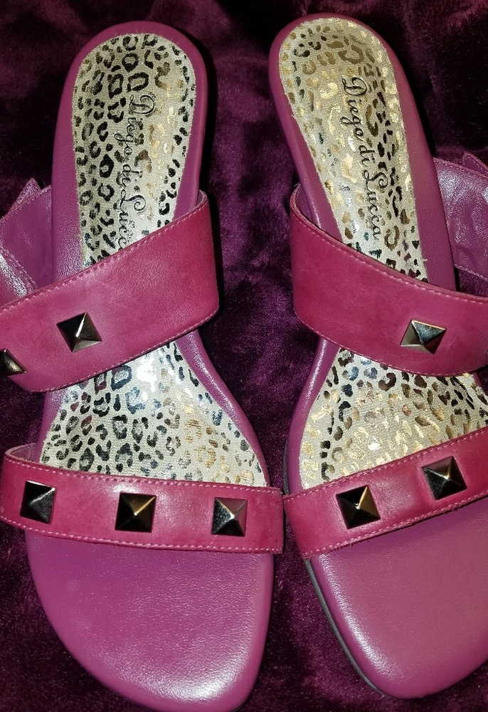 Pink/plum Women Heels Sandals